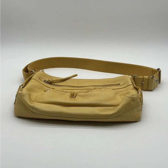 Fossil Yellow Shoulder Bag Mint Condition - Picture 4 of 12